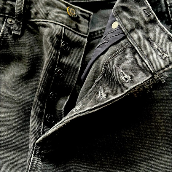 Agolde Jamie High Rise jeans with distressed finish (size 27) - Picture 6 of 8